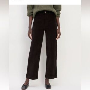 Everlane The corduroy wide leg pant size 6